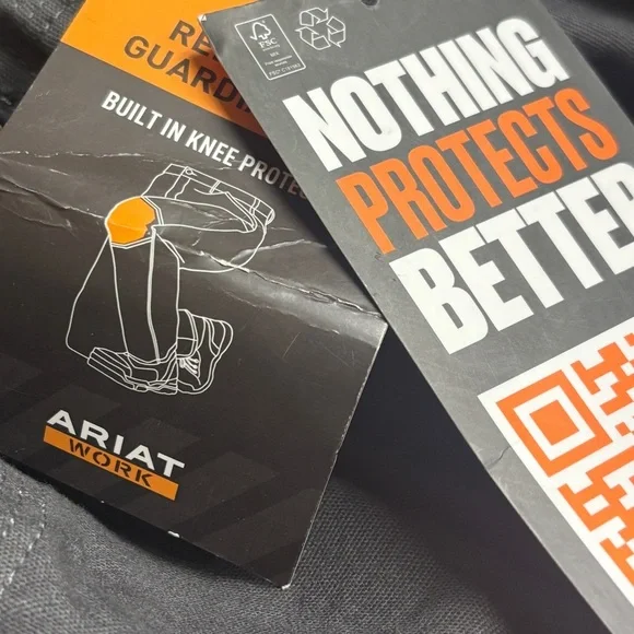 Ariat style 10045375 M5 Rebar Work Pants With Knee Pads Included 28/32 - Picture 8 of 15